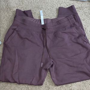 lululemon purple joggers